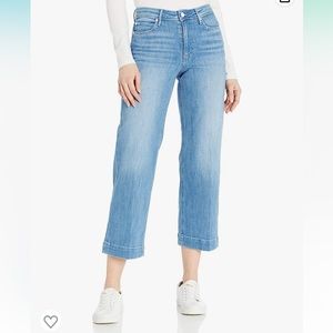 Paige Wide Leg Nellie Crop Jeans -27